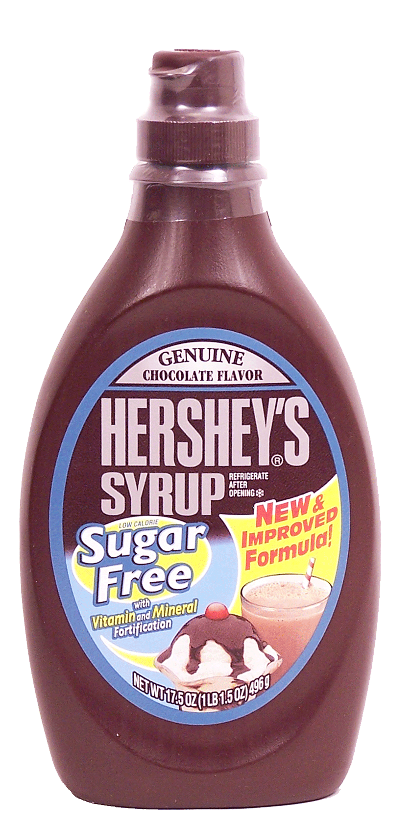 Hershey's  sugar free chocolate syrup Full-Size Picture